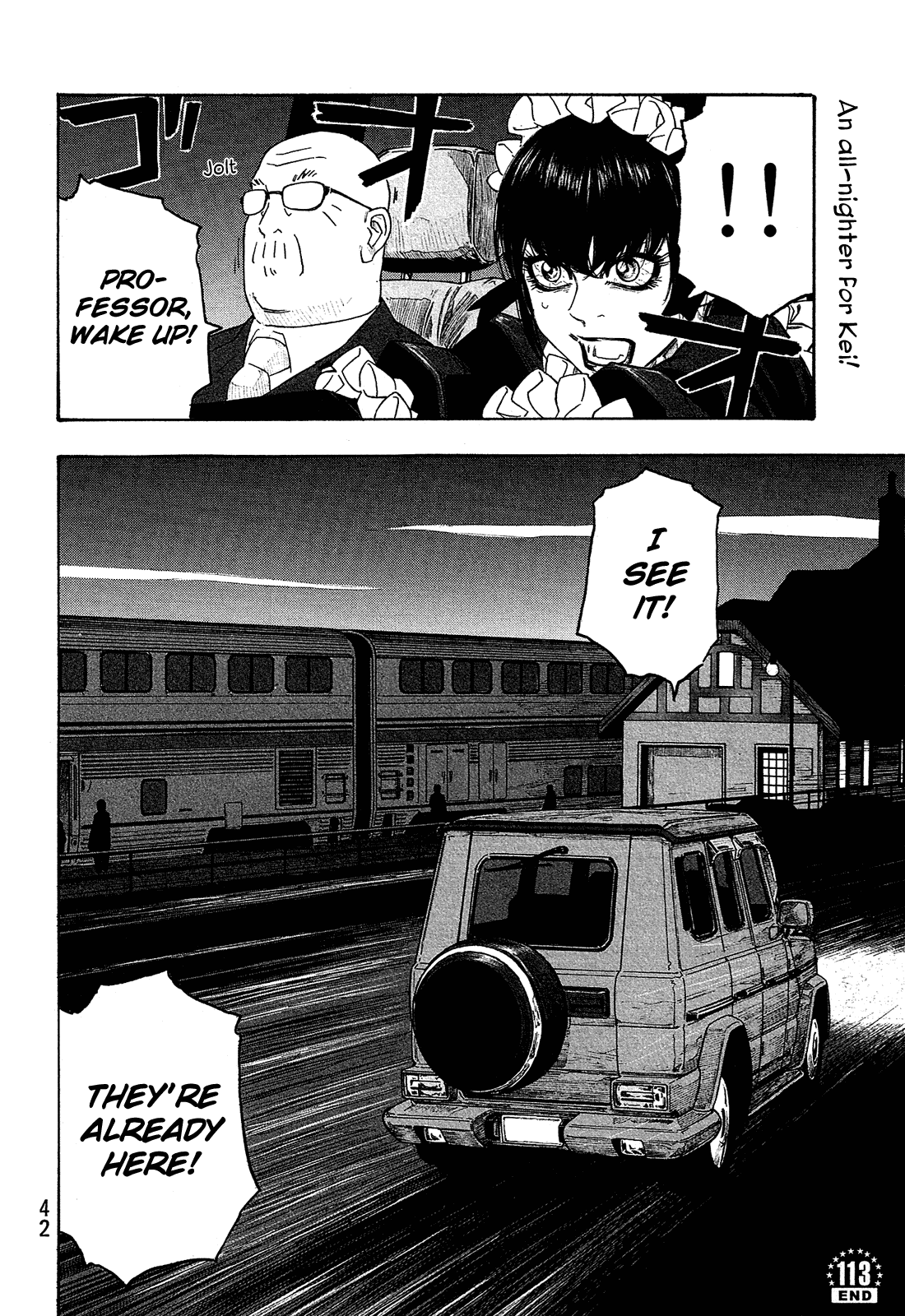 Moyashimon Chapter 113 page 17 - Chapter 113: Kei Drives.