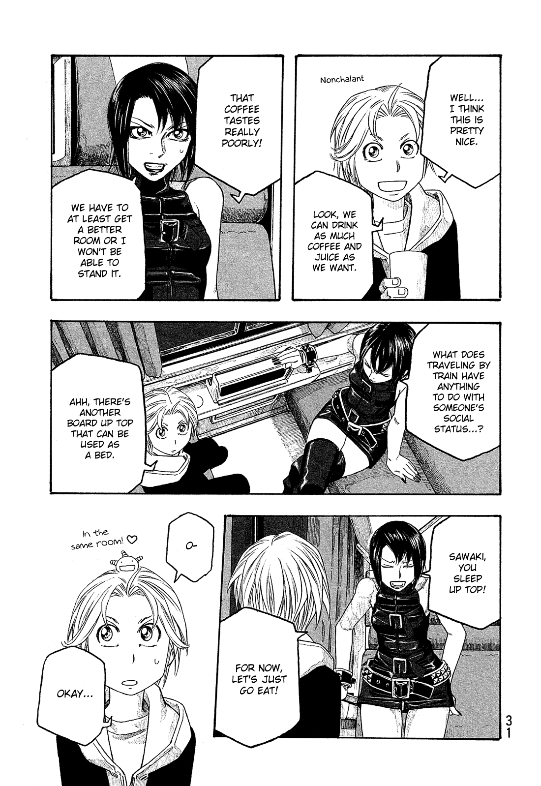 Moyashimon Chapter 113 page 6 - Chapter 113: Kei Drives.