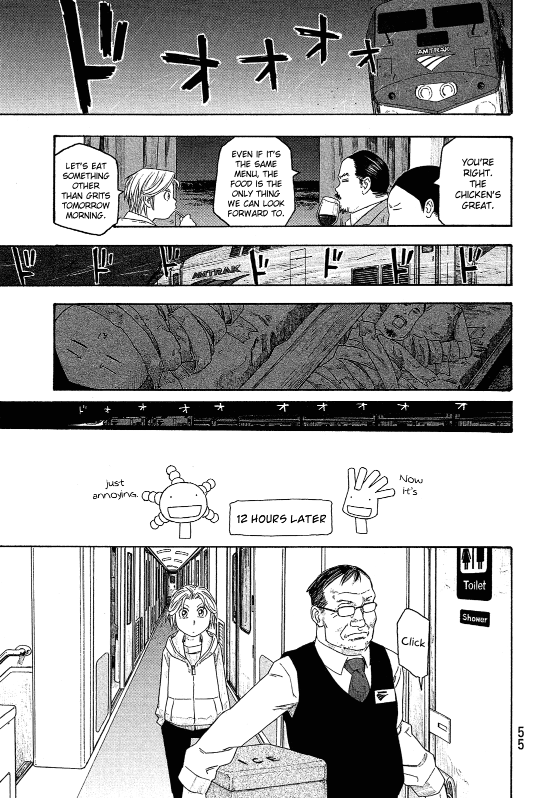 Moyashimon Chapter 114 page 14 - Chapter 114: Companionship on the Road