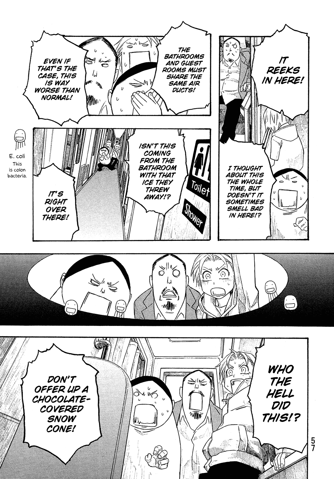 Moyashimon Chapter 114 page 16 - Chapter 114: Companionship on the Road
