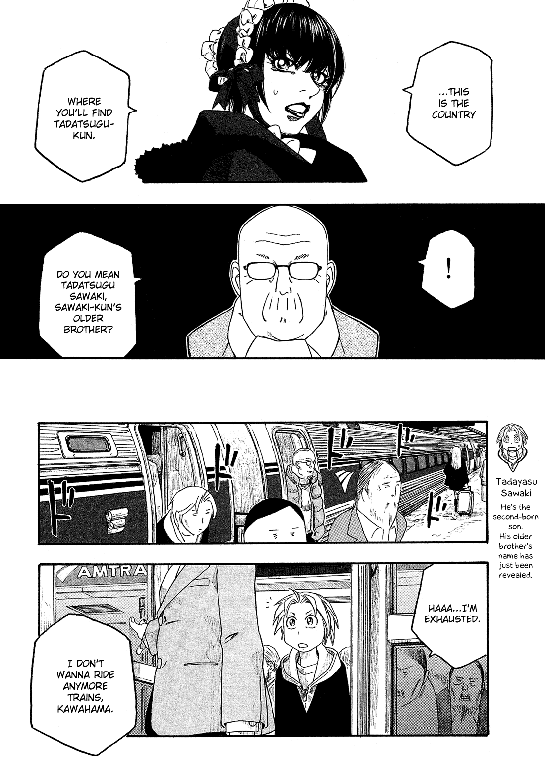 Moyashimon Chapter 115 page 4 - Chapter 115: Marie on Fifth Avenue and 34th Street
