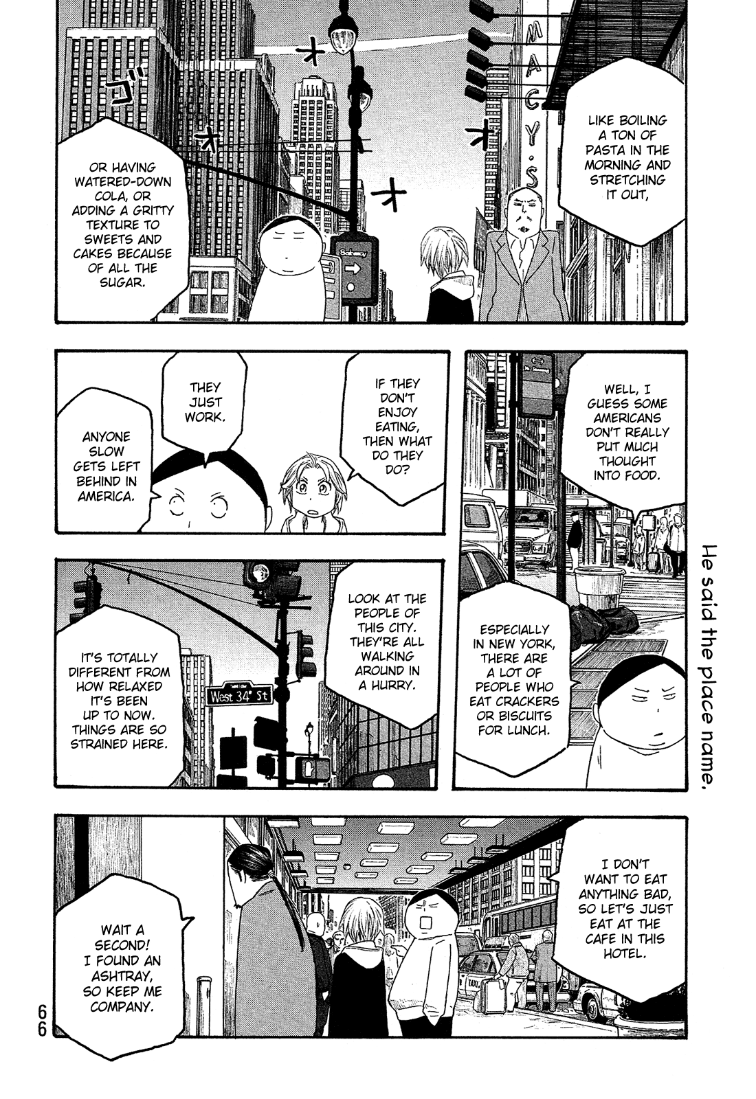 Moyashimon Chapter 115 page 8 - Chapter 115: Marie on Fifth Avenue and 34th Street