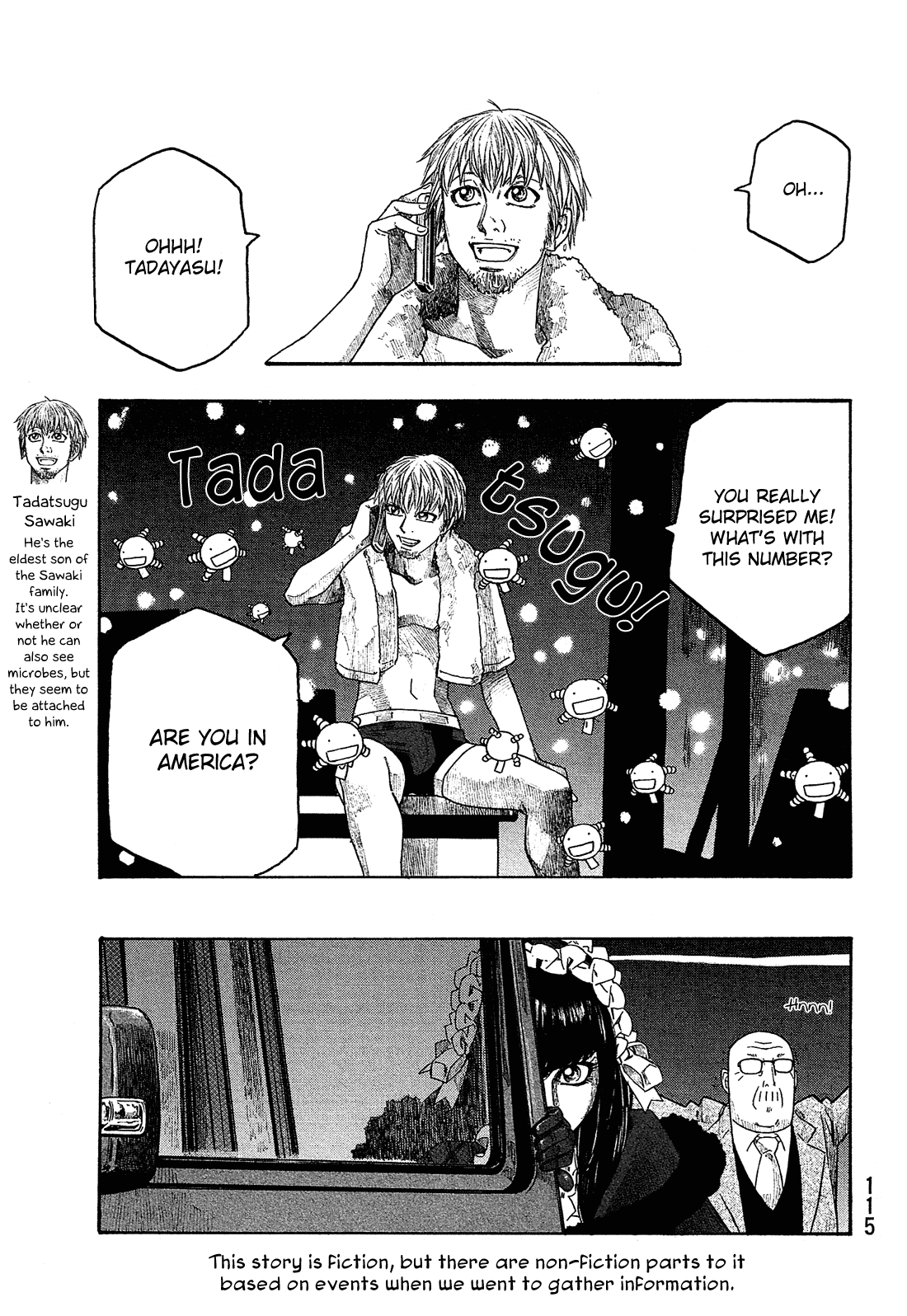 Moyashimon Chapter 118 page 2 - Chapter 118: Japanese is Hard