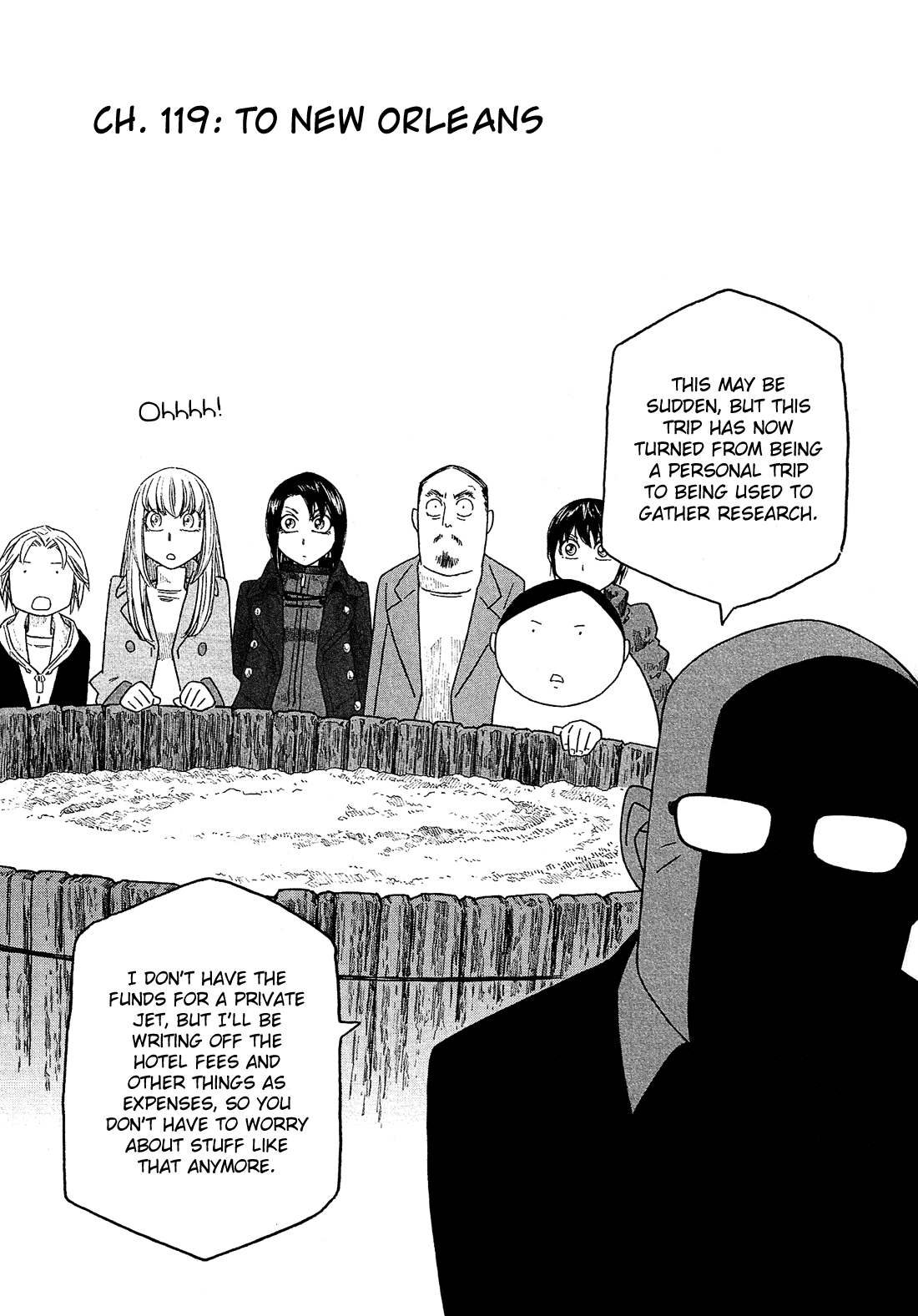 Moyashimon Chapter 119 page 4 - Chapter 119: To New Orleans