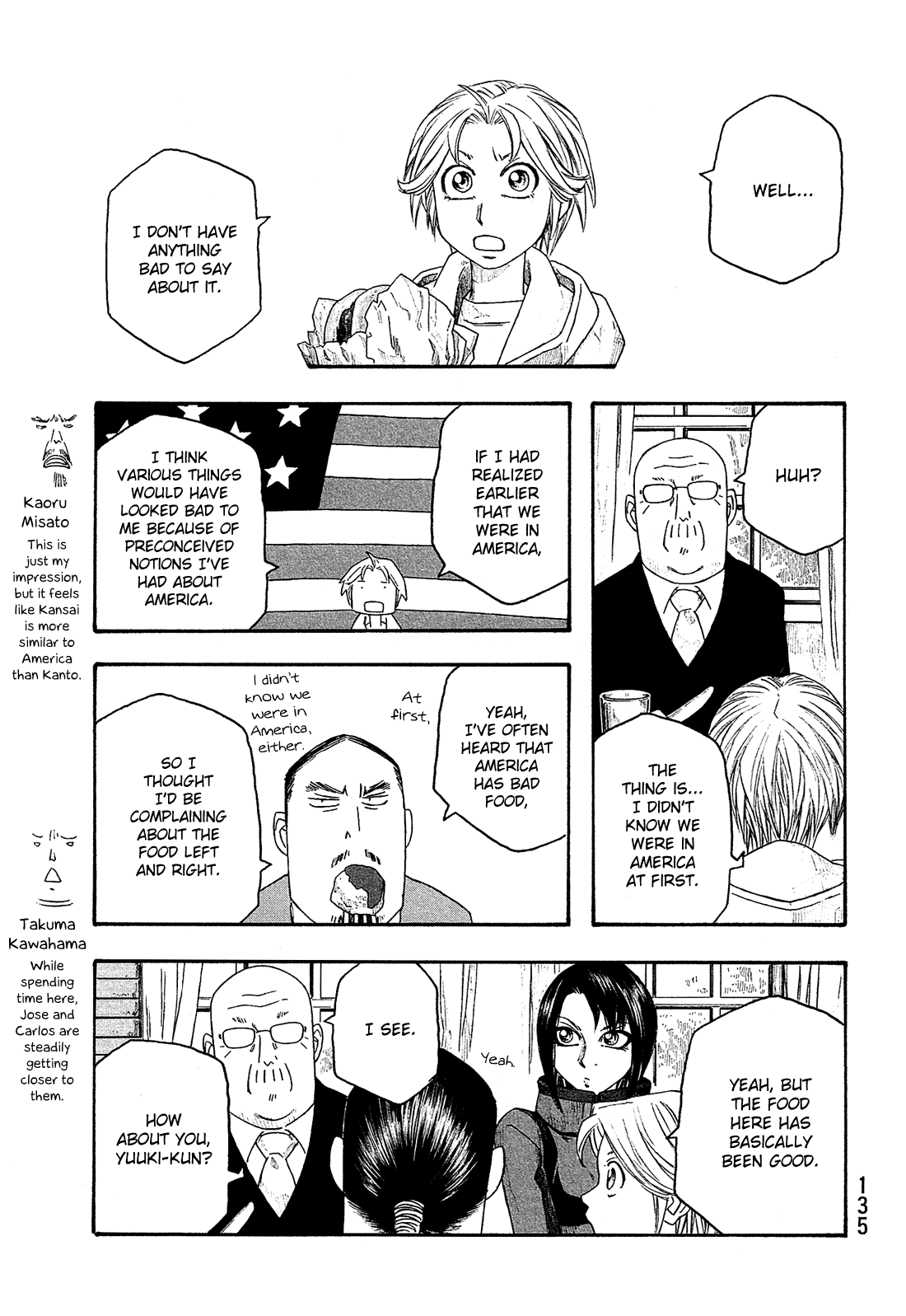 Moyashimon Chapter 119 page 6 - Chapter 119: To New Orleans