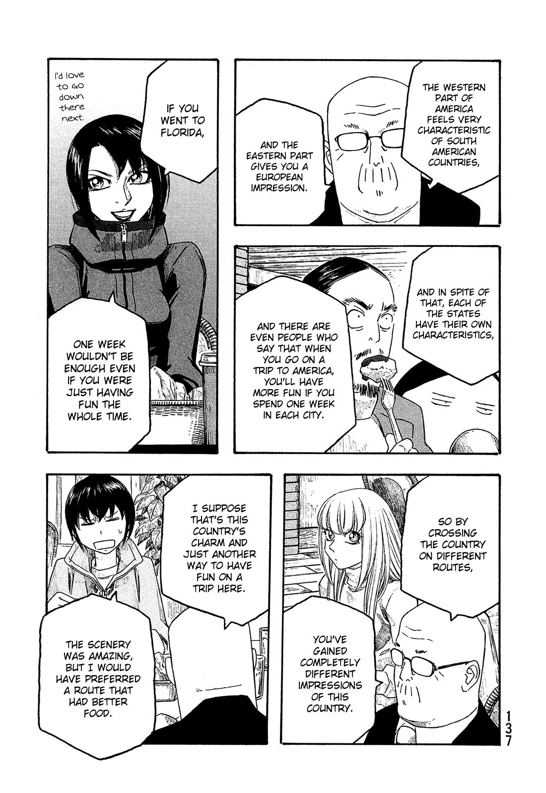 Moyashimon Chapter 119 page 8 - Chapter 119: To New Orleans