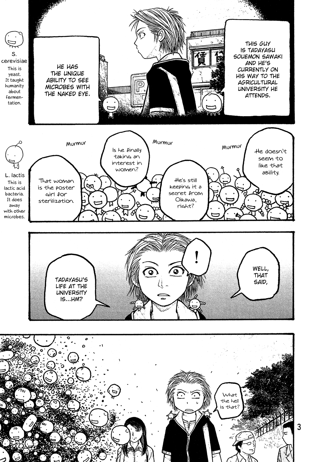 Moyashimon Chapter 12 page 6 - Chapter 12: Another Talented Person