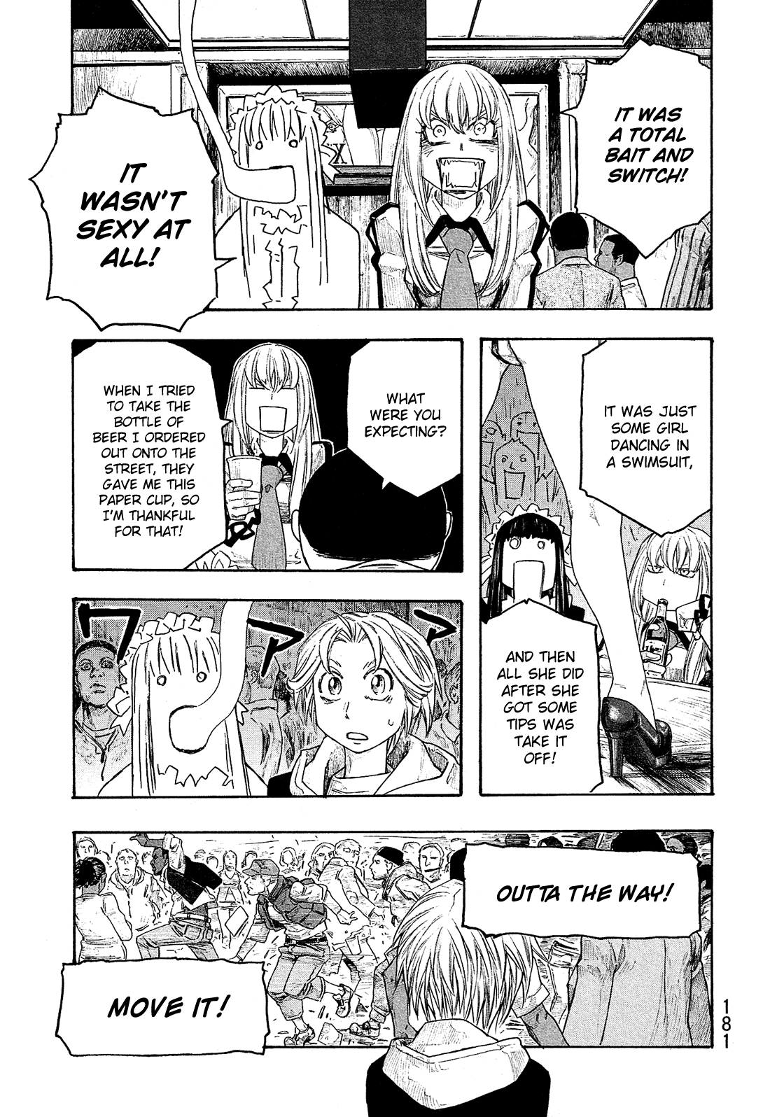 Moyashimon Chapter 122 page 12 - Chapter 122: A Night on Bourbon Street
