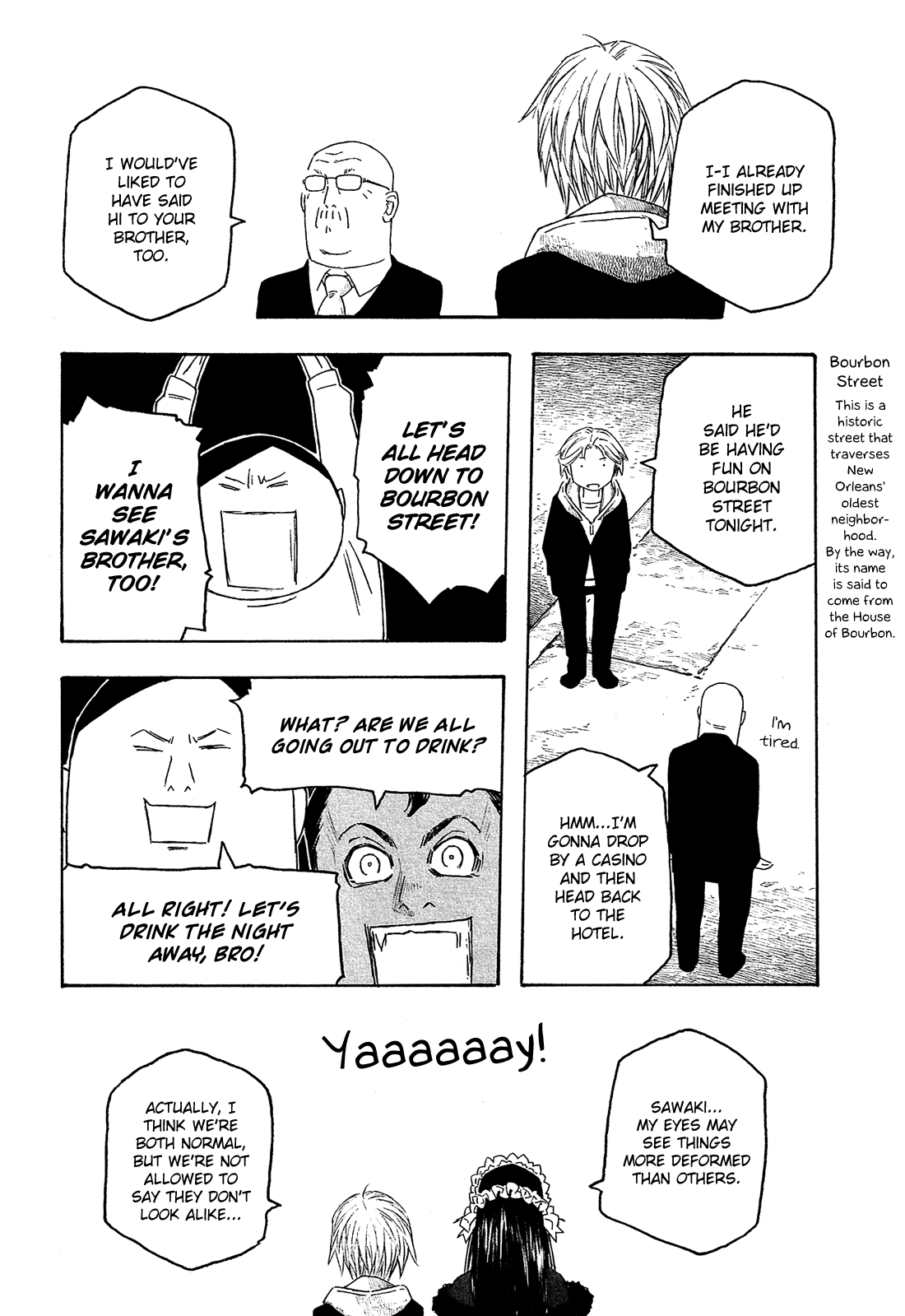 Moyashimon Chapter 122 page 3 - Chapter 122: A Night on Bourbon Street