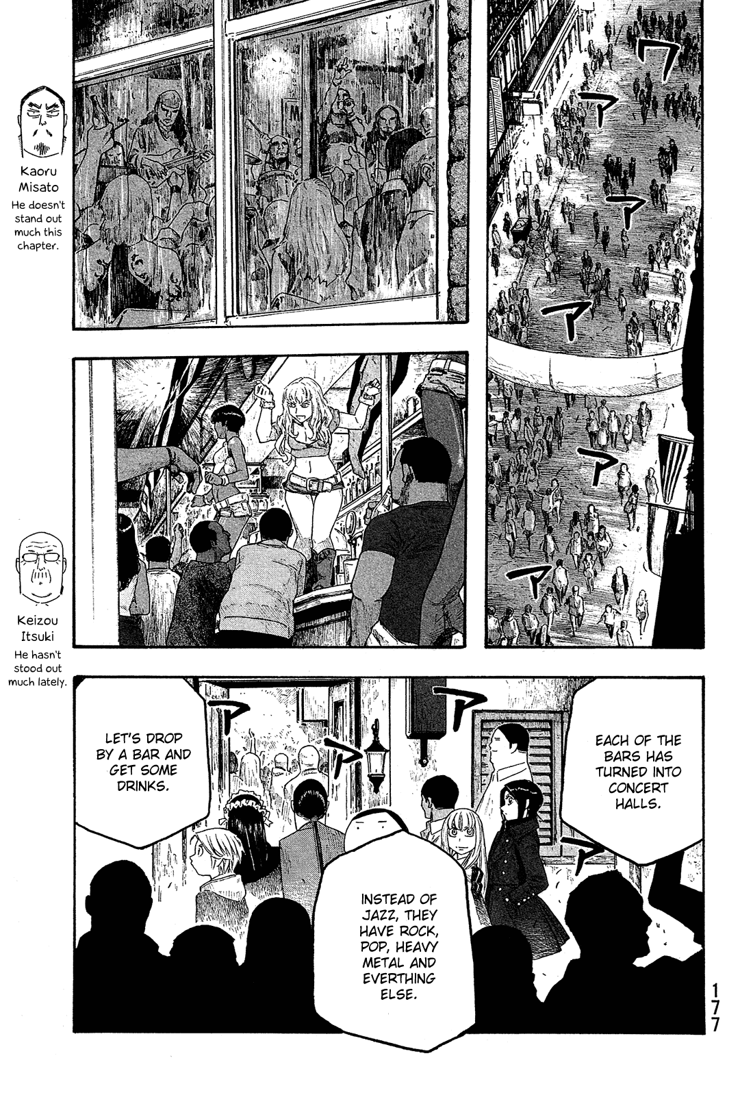 Moyashimon Chapter 122 page 8 - Chapter 122: A Night on Bourbon Street