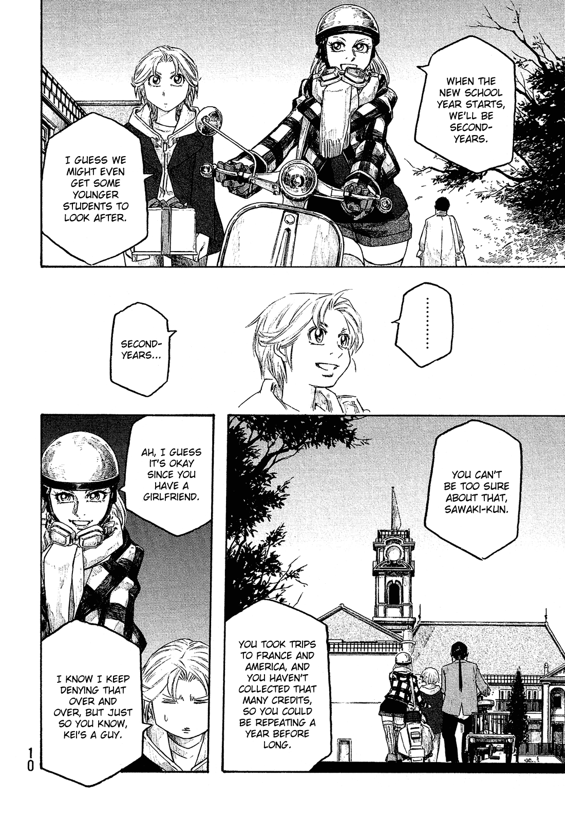 Moyashimon Chapter 123 page 13 - Chapter 123: Agricultural University in the Winter