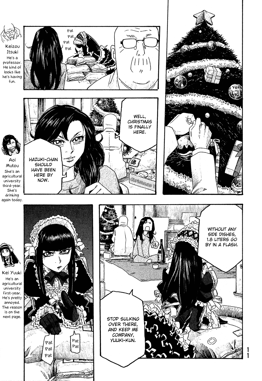 Moyashimon Chapter 123 page 14 - Chapter 123: Agricultural University in the Winter
