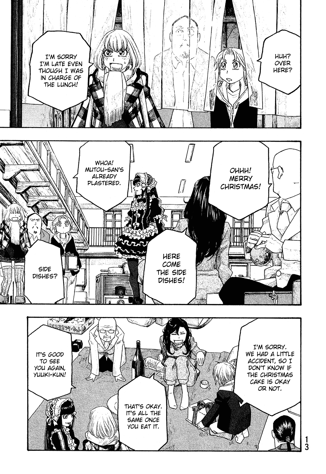 Moyashimon Chapter 123 page 16 - Chapter 123: Agricultural University in the Winter