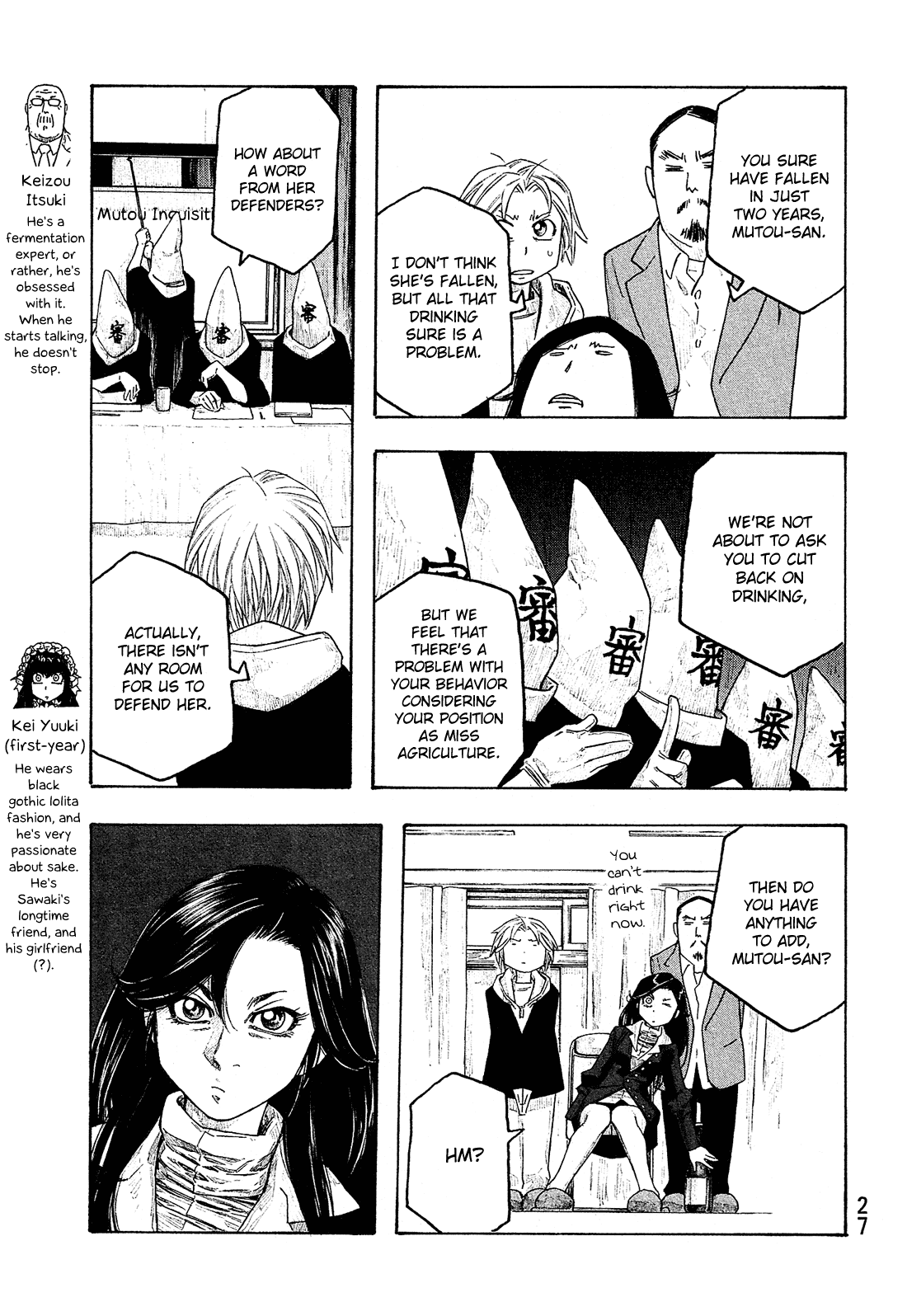Moyashimon Chapter 124 page 10 - Chapter 124: Miss Agriculture Inquisition