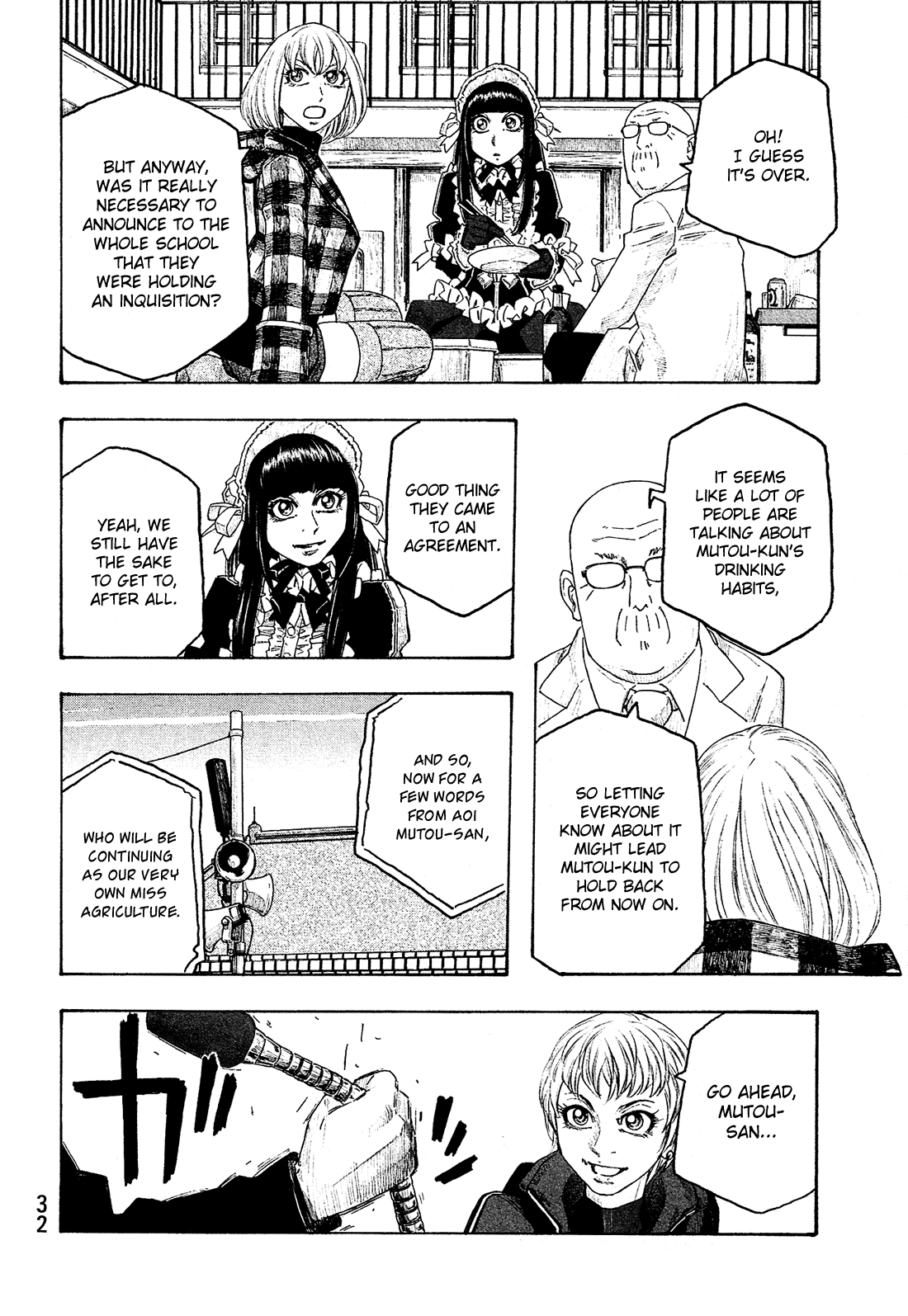 Moyashimon Chapter 124 page 15 - Chapter 124: Miss Agriculture Inquisition