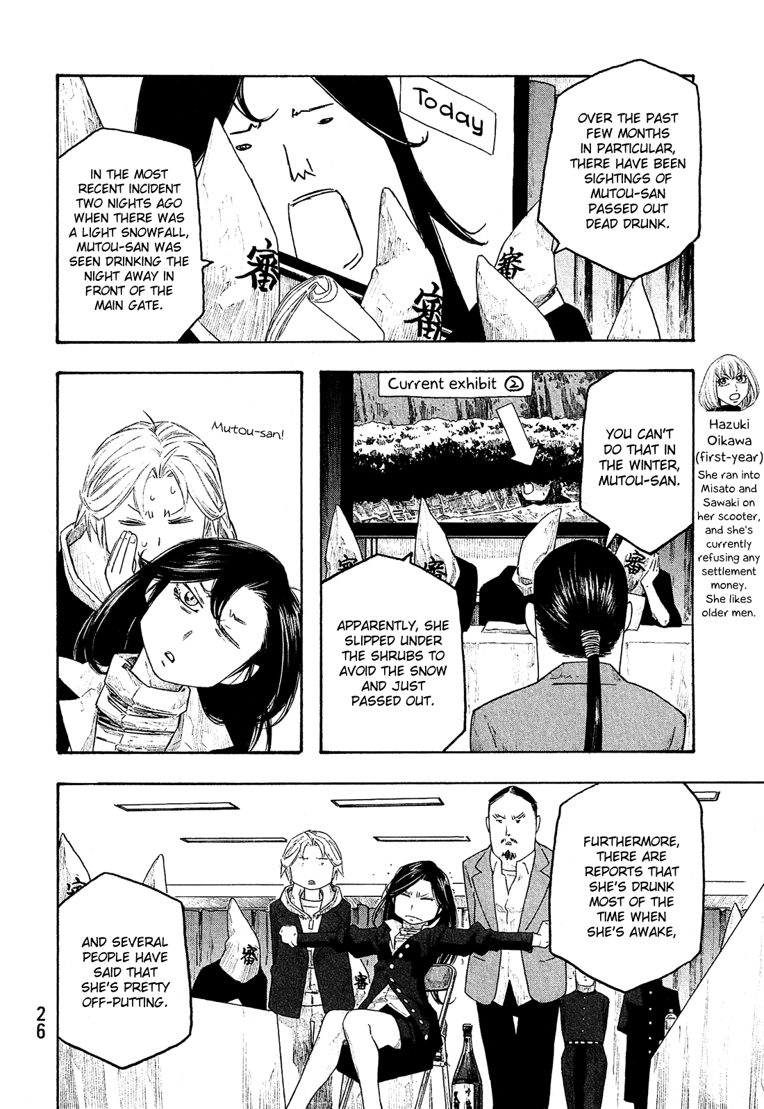 Moyashimon Chapter 124 page 9 - Chapter 124: Miss Agriculture Inquisition