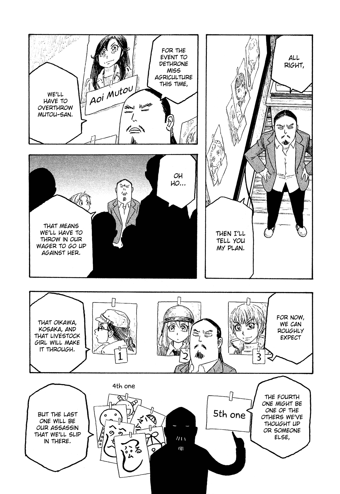 Moyashimon Chapter 125 page 12 - Chapter 125: Autonomous Dorm Emergency Meeting