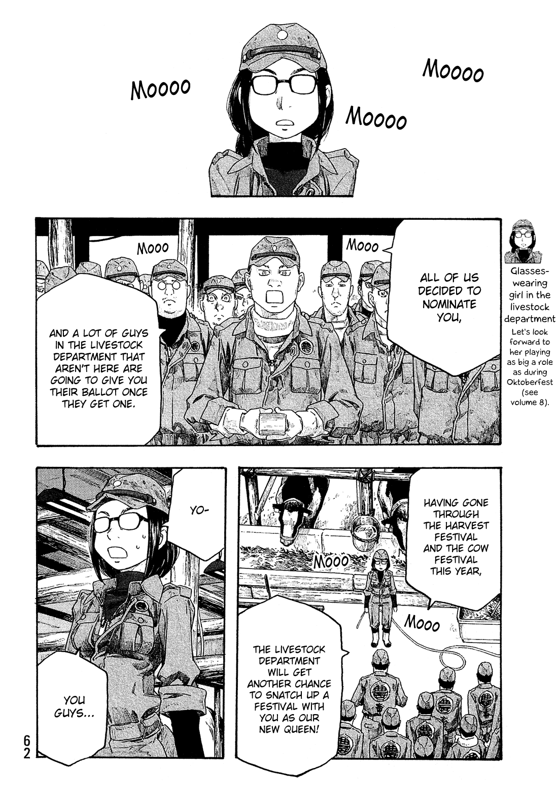 Moyashimon Chapter 126 page 5 - Chapter 126: Goddesses in Revolt