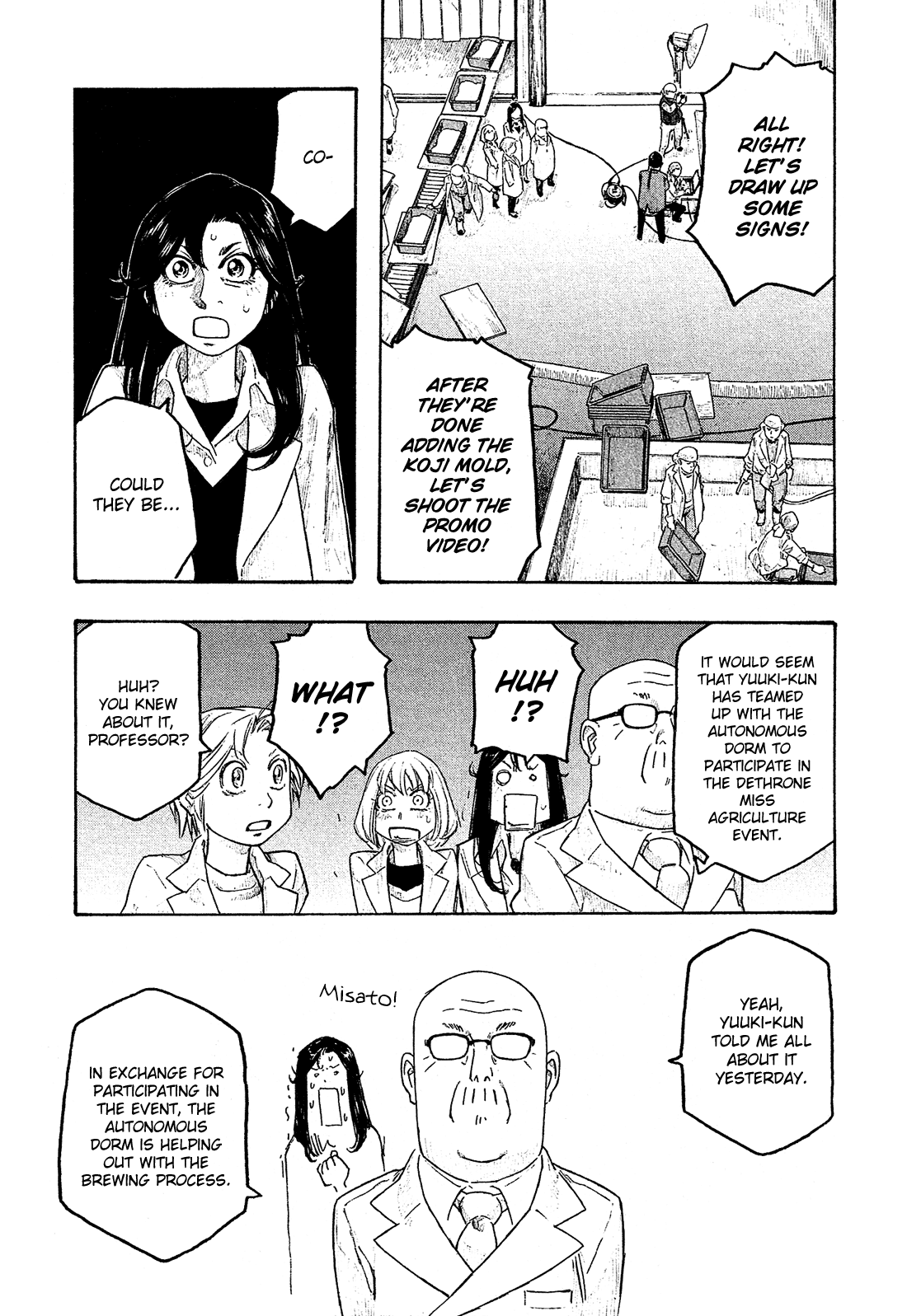 Moyashimon Chapter 127 page 12 - Chapter 127: Oikawa's Reason