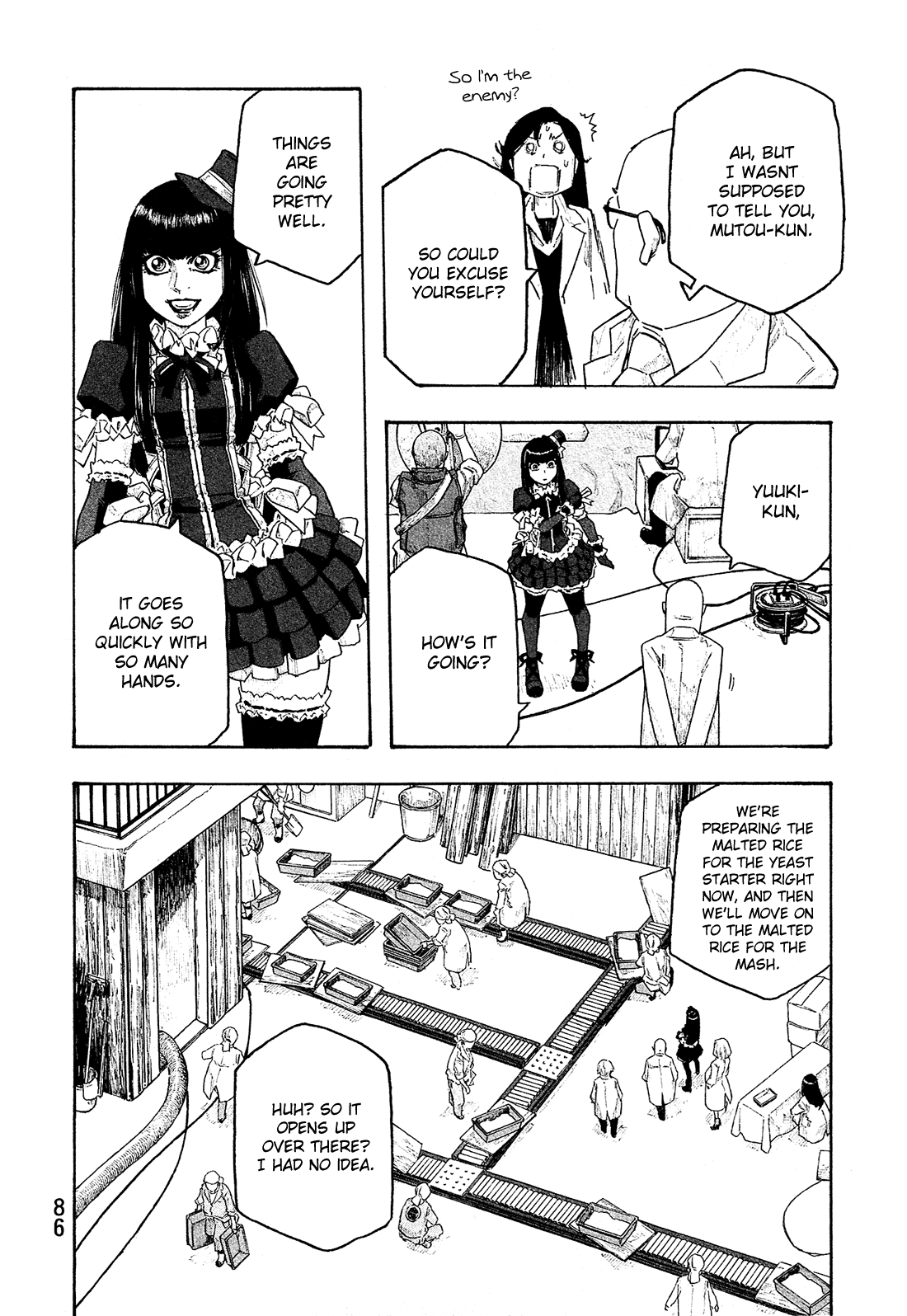 Moyashimon Chapter 127 page 13 - Chapter 127: Oikawa's Reason