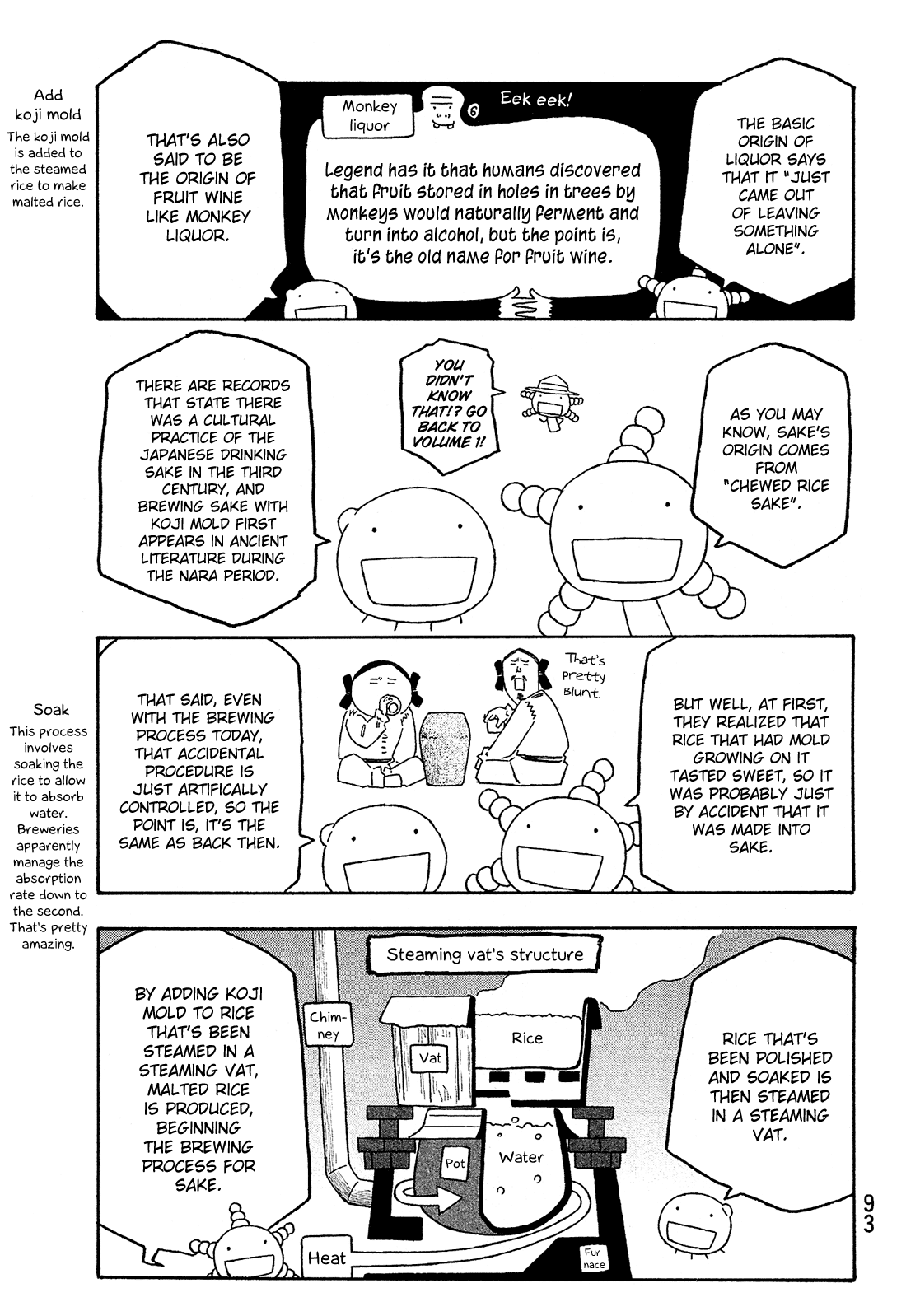 Moyashimon Chapter 128 page 4 - Chapter 128: Sake and Patterned Stockings