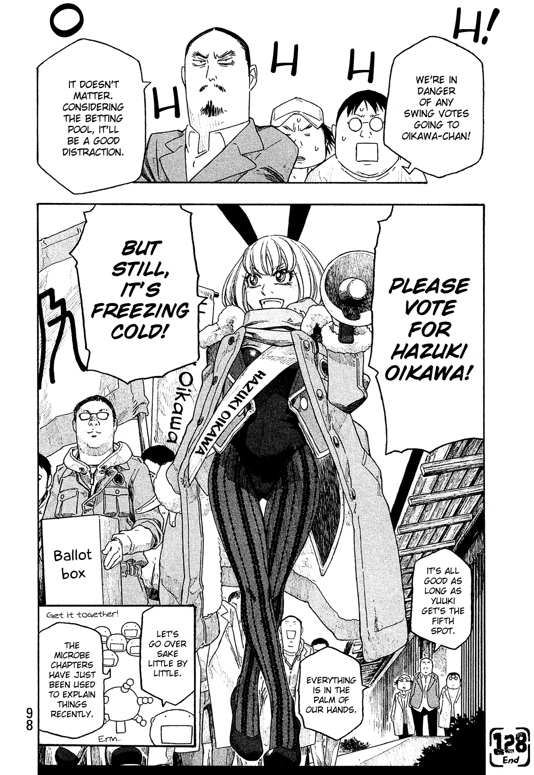 Moyashimon Chapter 128 page 9 - Chapter 128: Sake and Patterned Stockings