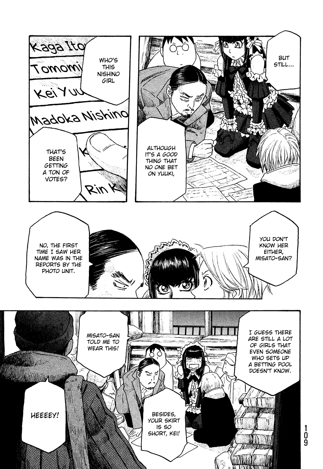 Moyashimon Chapter 129 page 12 - Chapter 129: The Fifth Girl