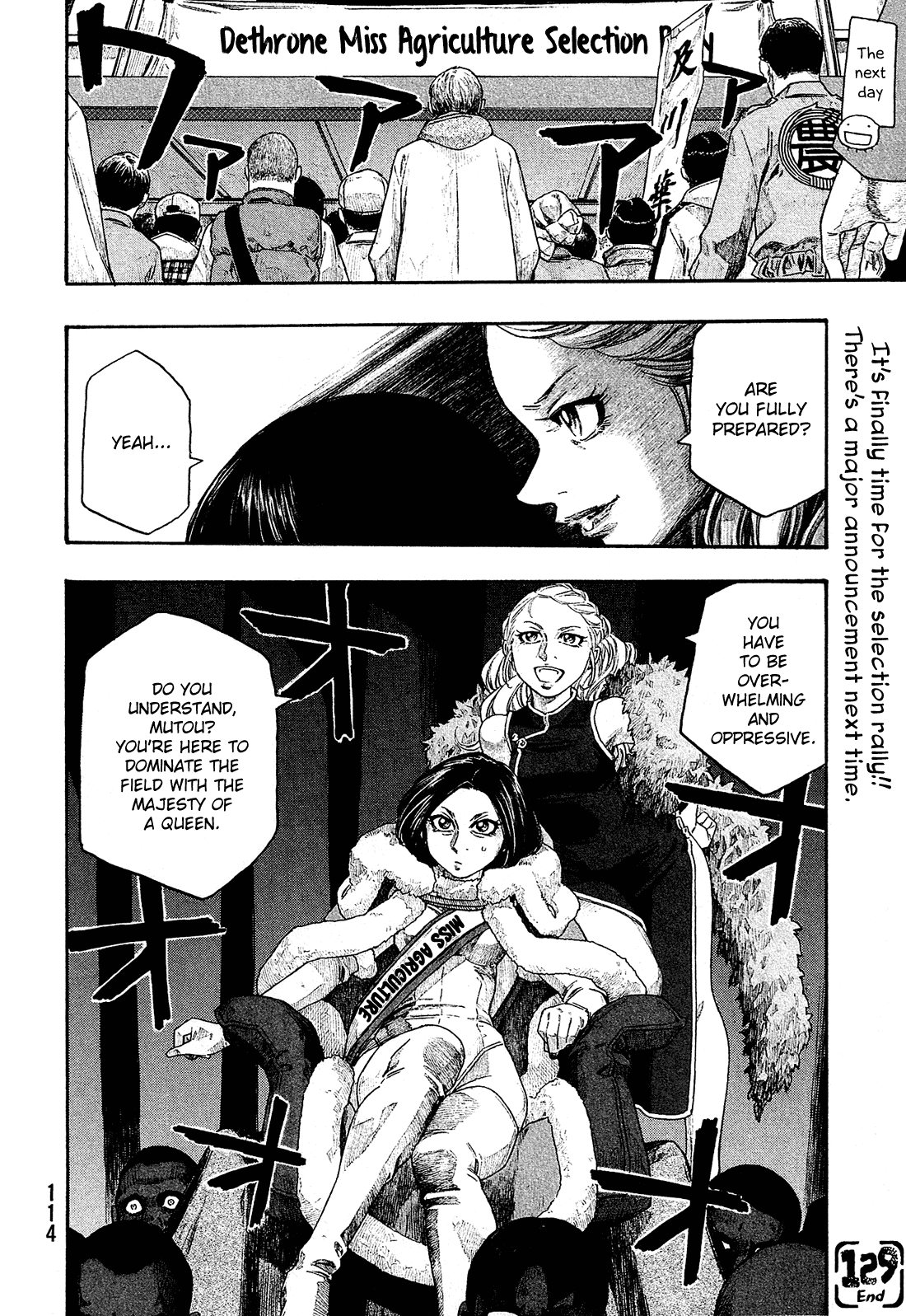 Moyashimon Chapter 129 page 17 - Chapter 129: The Fifth Girl