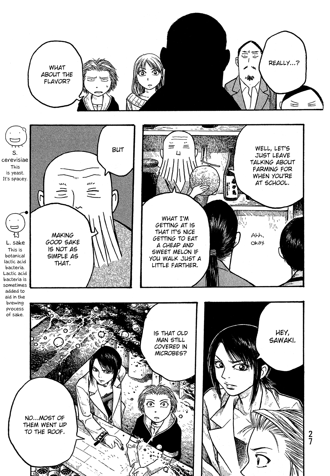 Moyashimon Chapter 13 page 8 - Chapter 13: Do You Dislike Sake?