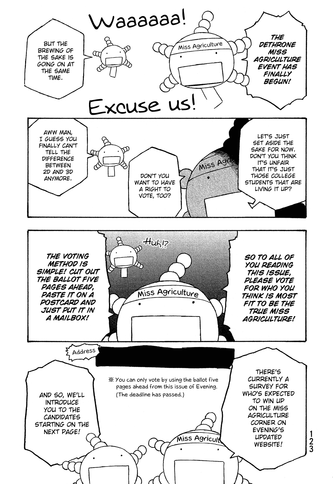 Moyashimon Chapter 130 page 10 - Chapter 130: Dethrone Miss Agriculture