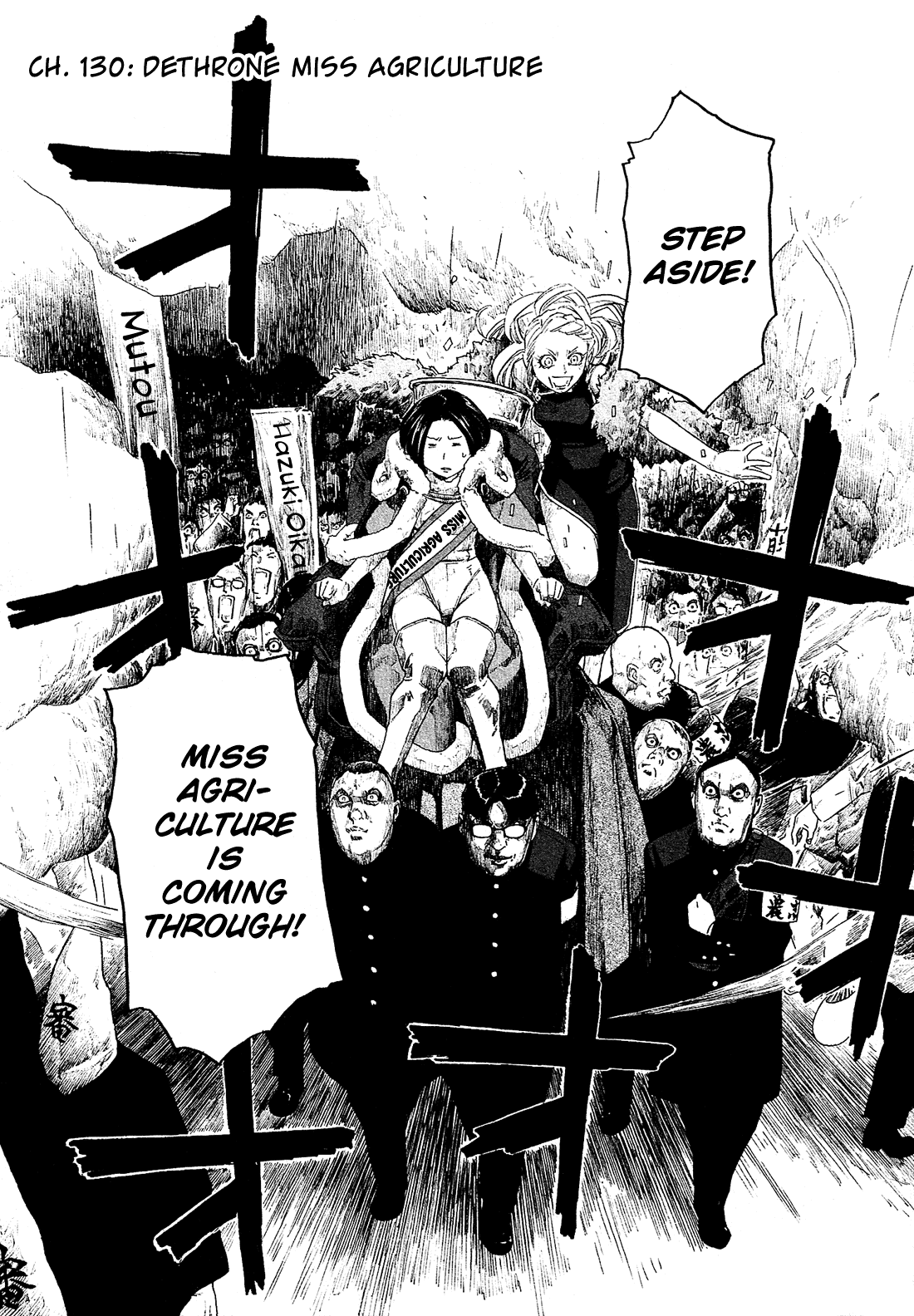 Moyashimon Chapter 130 page 4 - Chapter 130: Dethrone Miss Agriculture