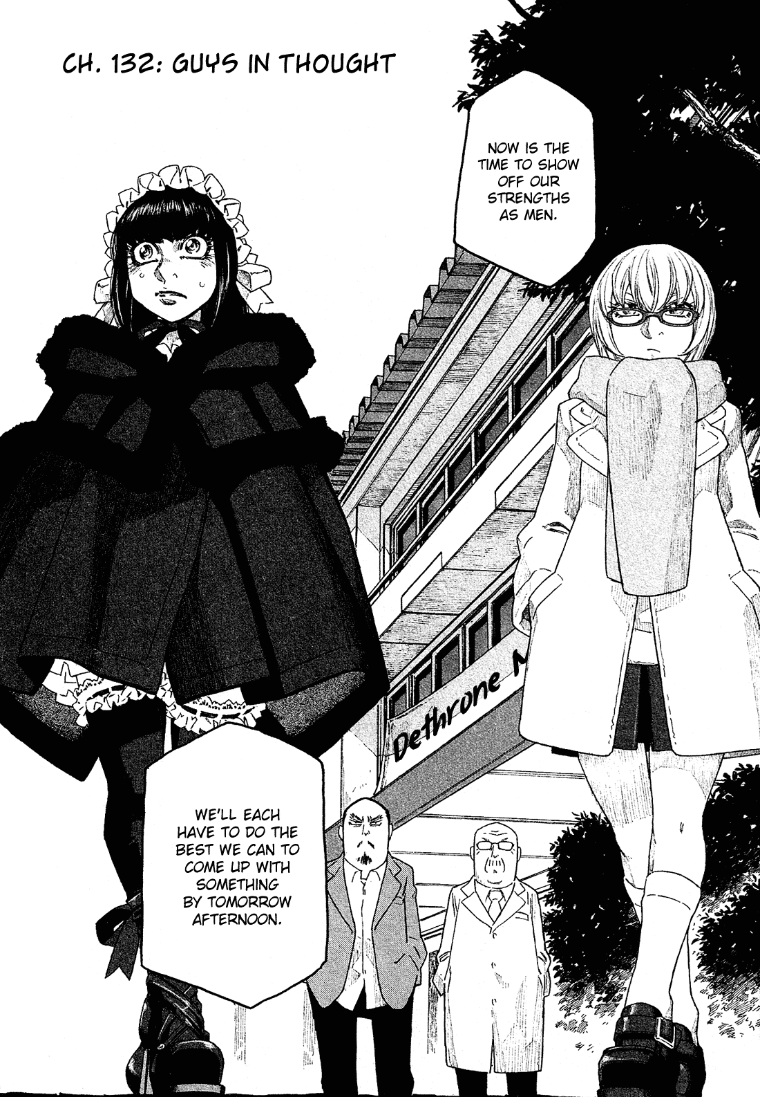 Moyashimon Chapter 132 page 3 - Chapter 132: Guys in Thought