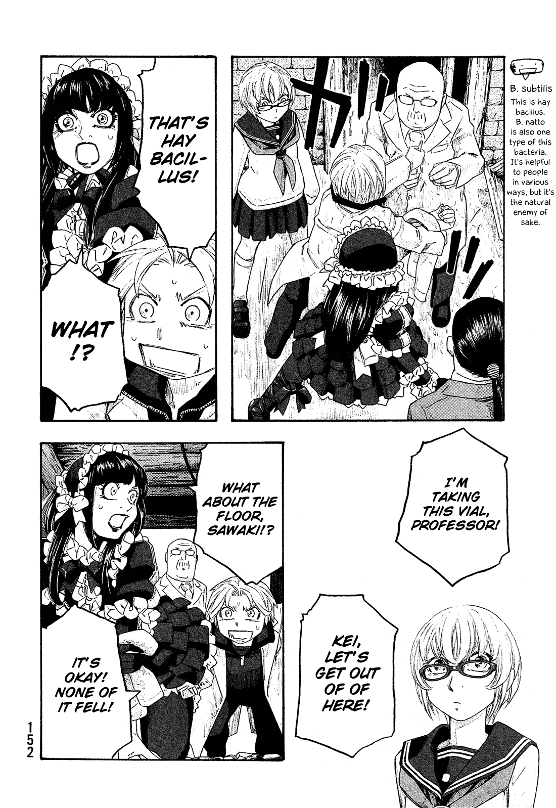 Moyashimon Chapter 132 page 7 - Chapter 132: Guys in Thought