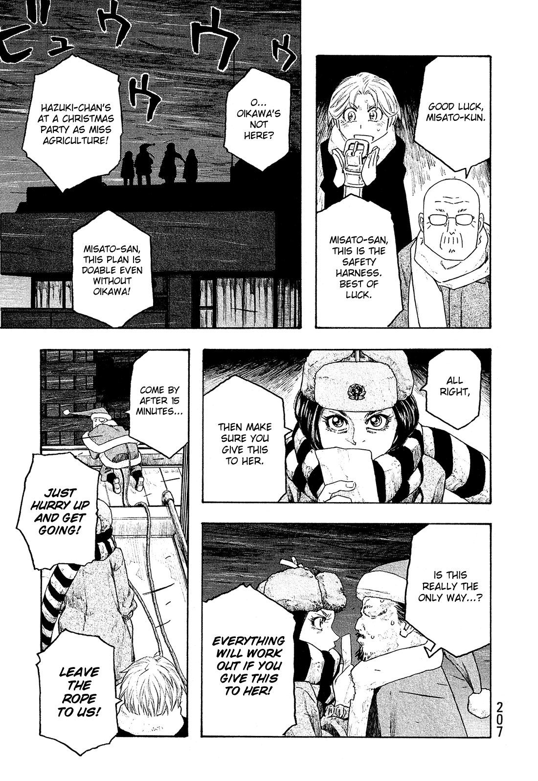 Moyashimon Chapter 135 page 14 - Chapter 135: On a Starry Christmas Eve