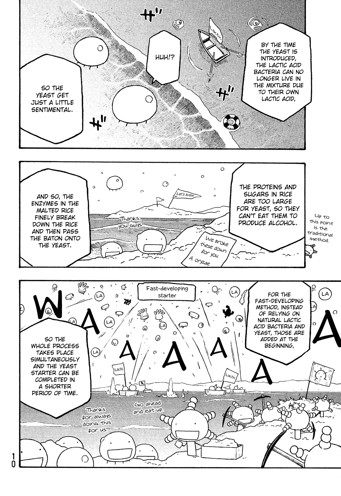Moyashimon Chapter 136 page 13 - Chapter 136: And So the Brewing Continues
