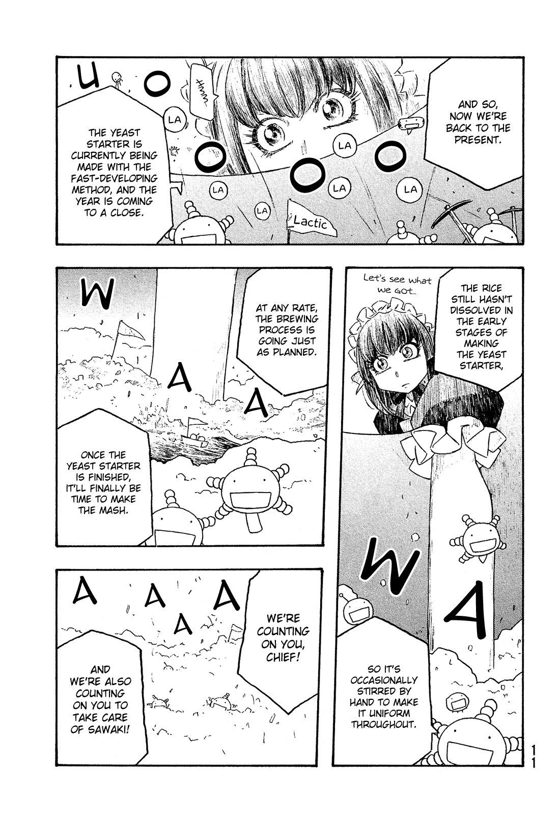 Moyashimon Chapter 136 page 14 - Chapter 136: And So the Brewing Continues