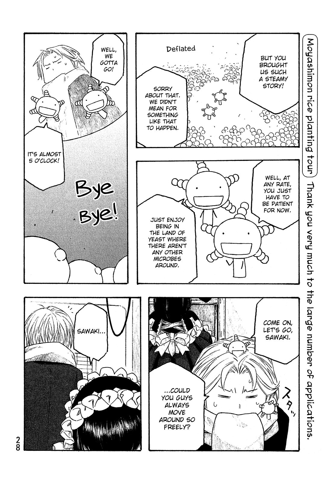 Moyashimon Chapter 137 page 11 - Chapter 137: Entangled Man's Specialty