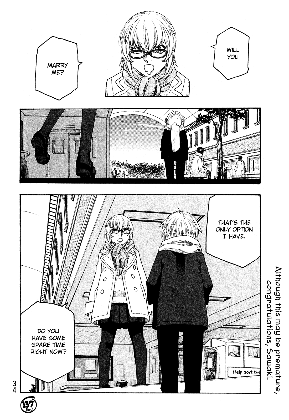Moyashimon Chapter 137 page 17 - Chapter 137: Entangled Man's Specialty