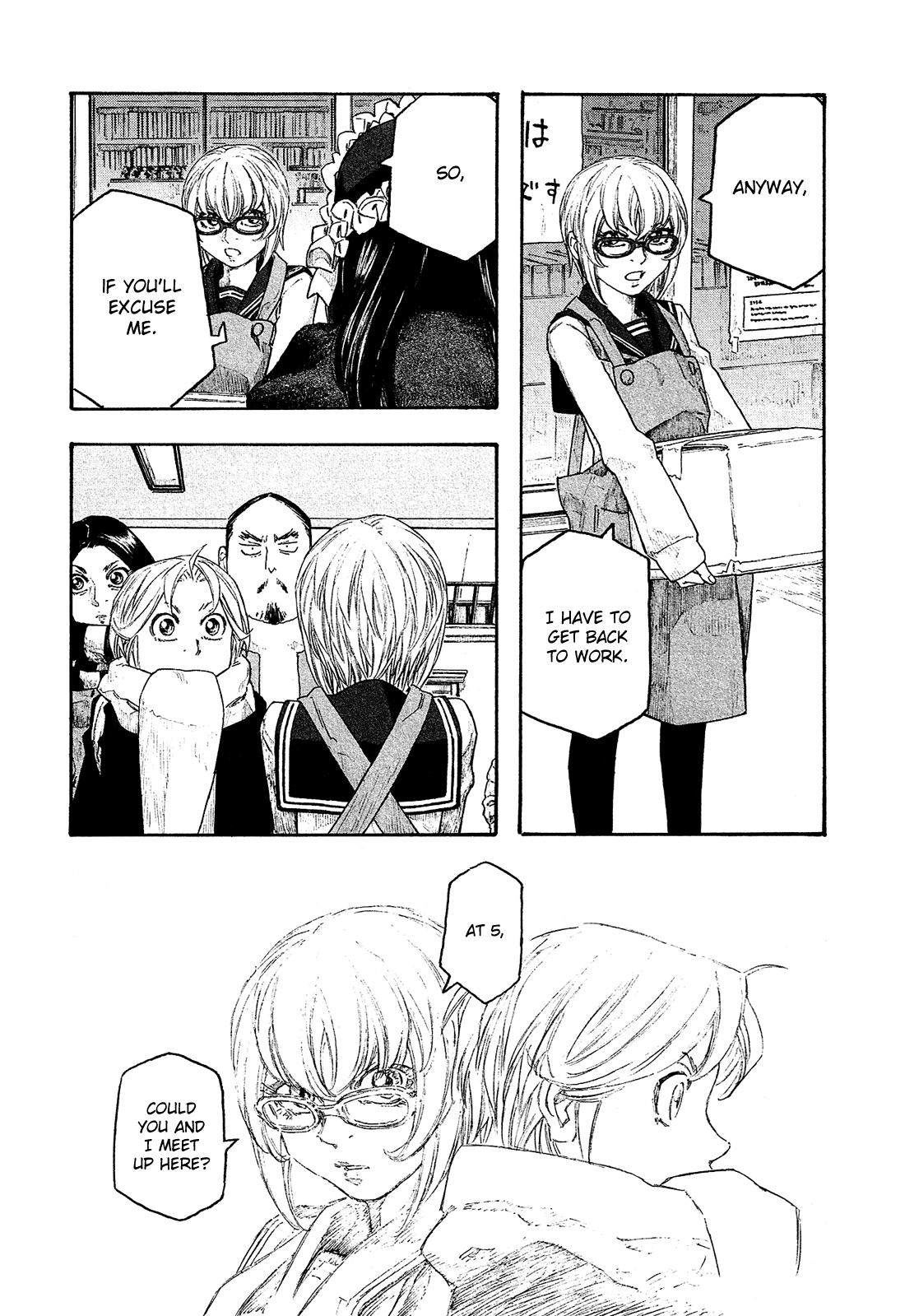 Moyashimon Chapter 137 page 7 - Chapter 137: Entangled Man's Specialty