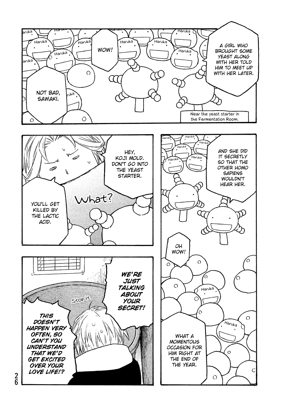 Moyashimon Chapter 137 page 9 - Chapter 137: Entangled Man's Specialty