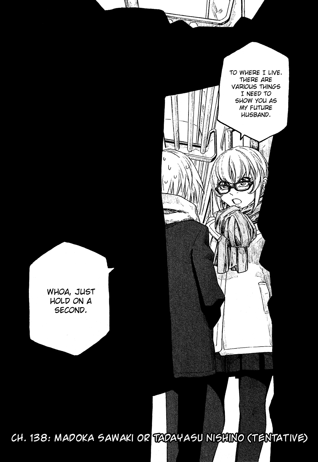 Moyashimon Chapter 138 page 3 - Chapter 138: Madoka Sawaki or Tadayasu Nishino (tentative)