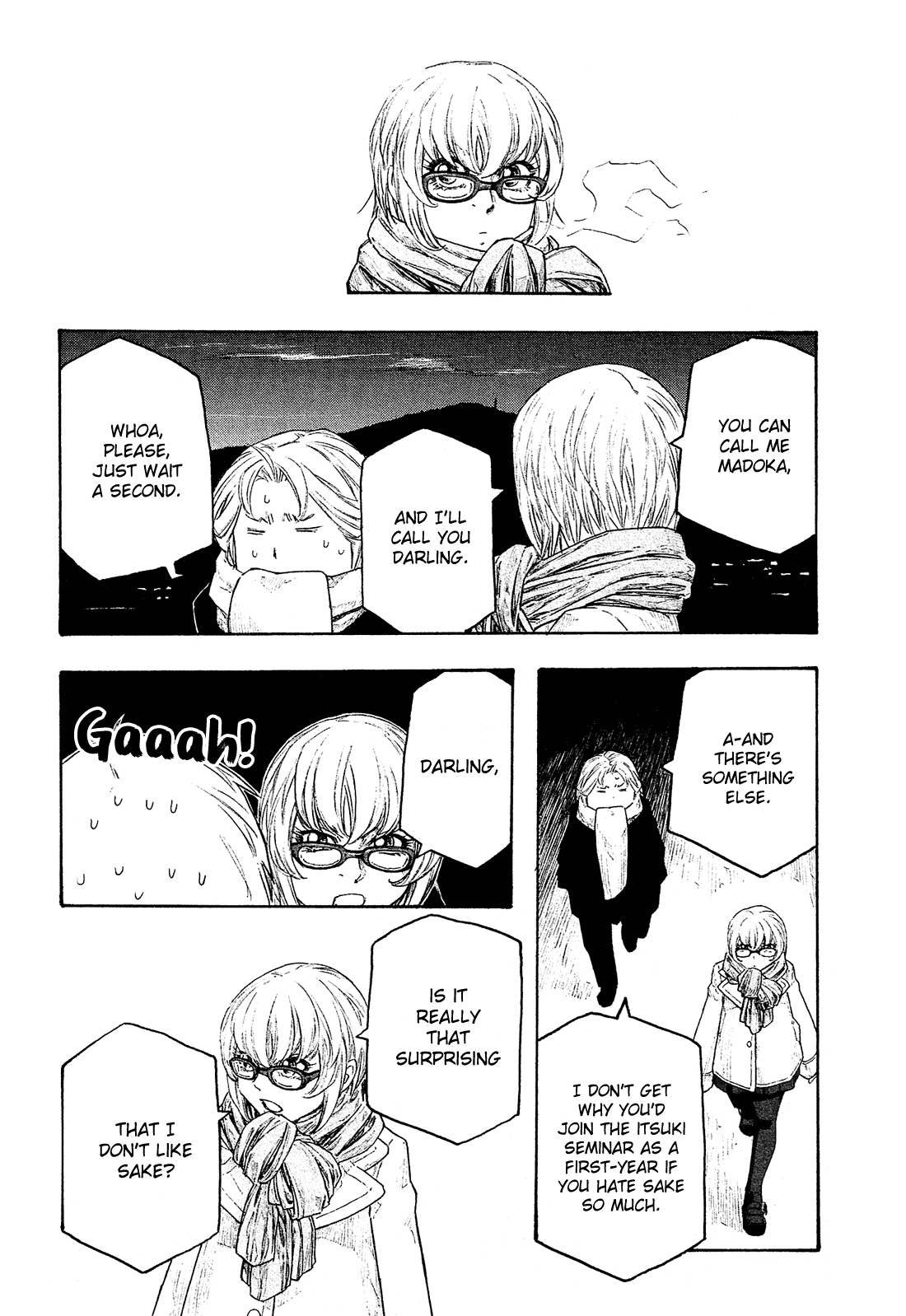 Moyashimon Chapter 138 page 7 - Chapter 138: Madoka Sawaki or Tadayasu Nishino (tentative)