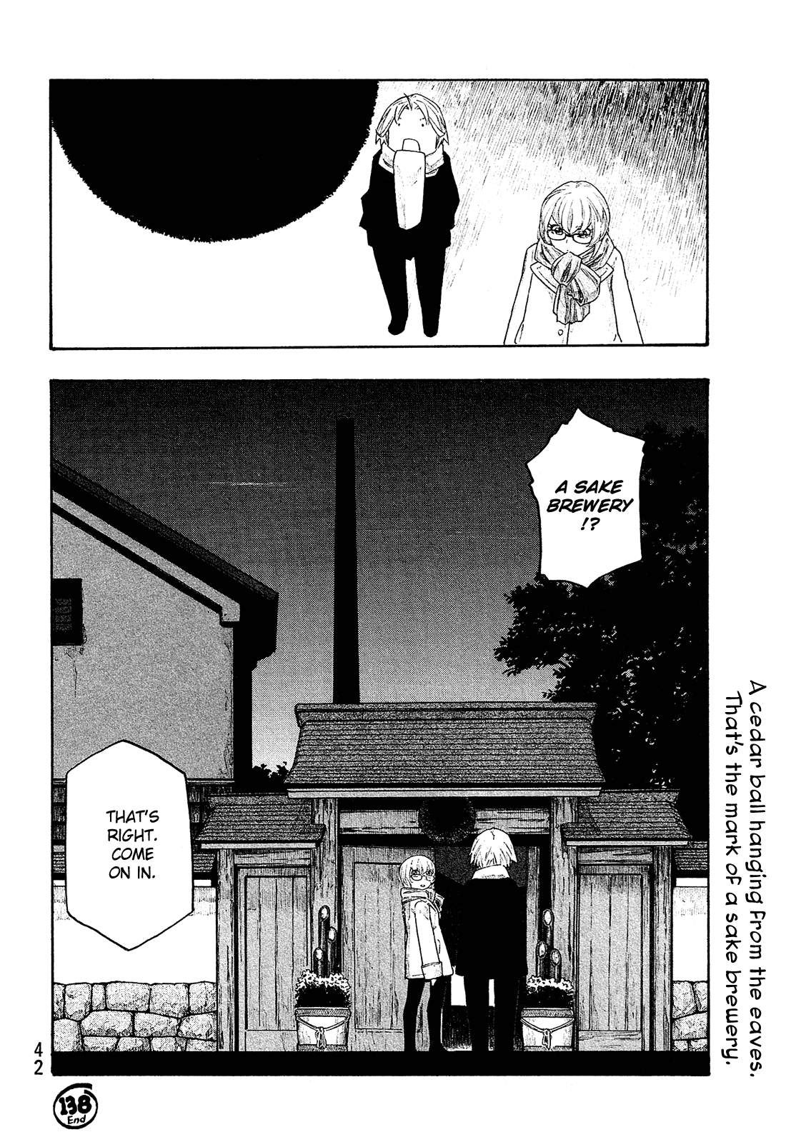 Moyashimon Chapter 138 page 9 - Chapter 138: Madoka Sawaki or Tadayasu Nishino (tentative)