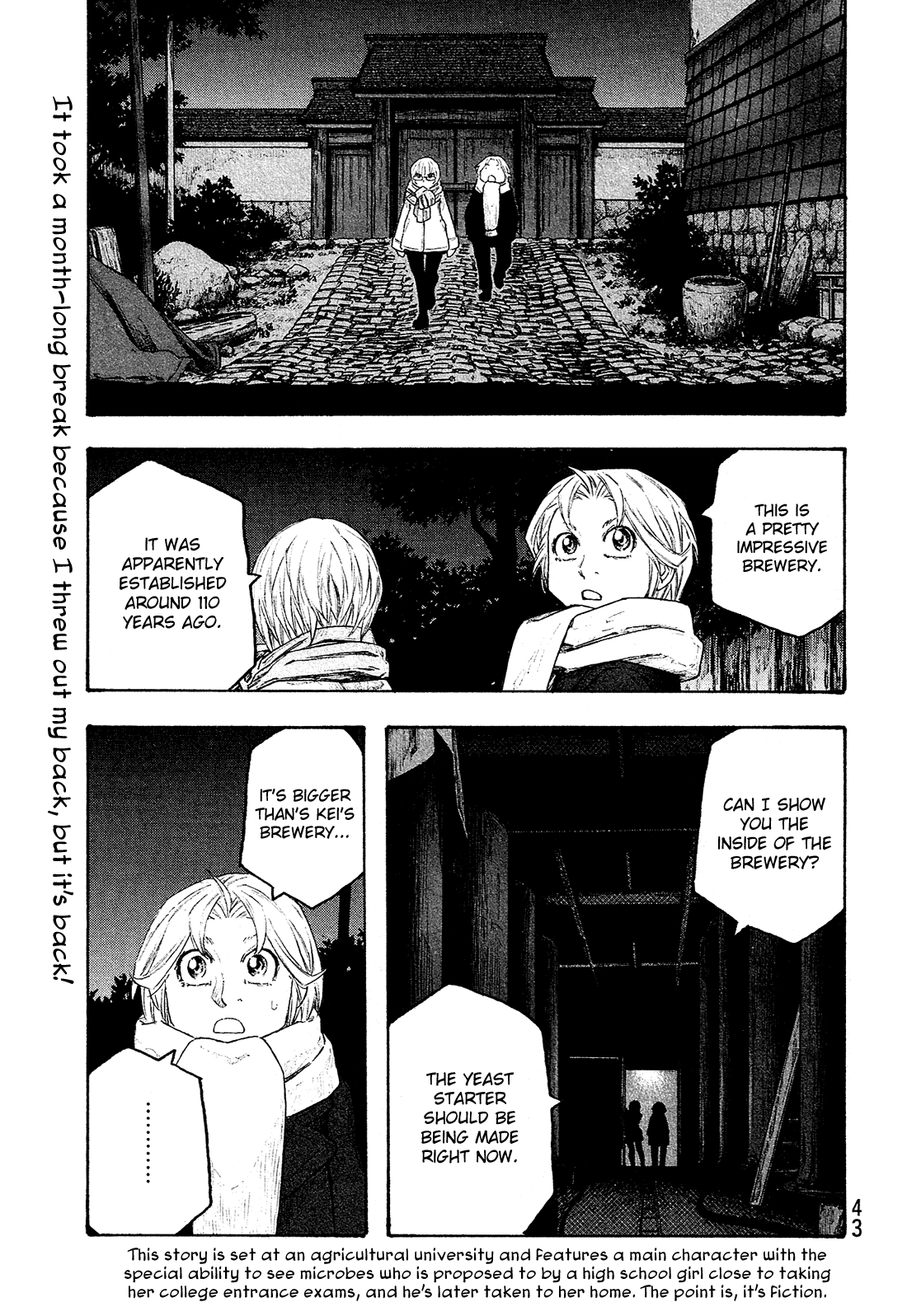 Moyashimon Chapter 139 page 2 - Chapter 139: Madoka Nishino Dominates
