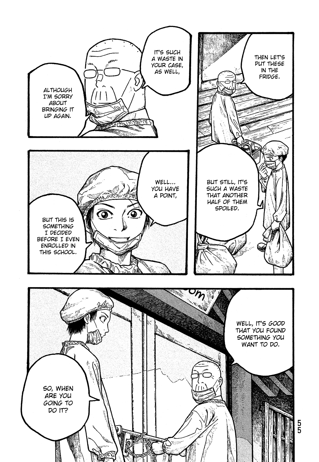 Moyashimon Chapter 14 page 18 - Chapter 14: Miss Intermediary