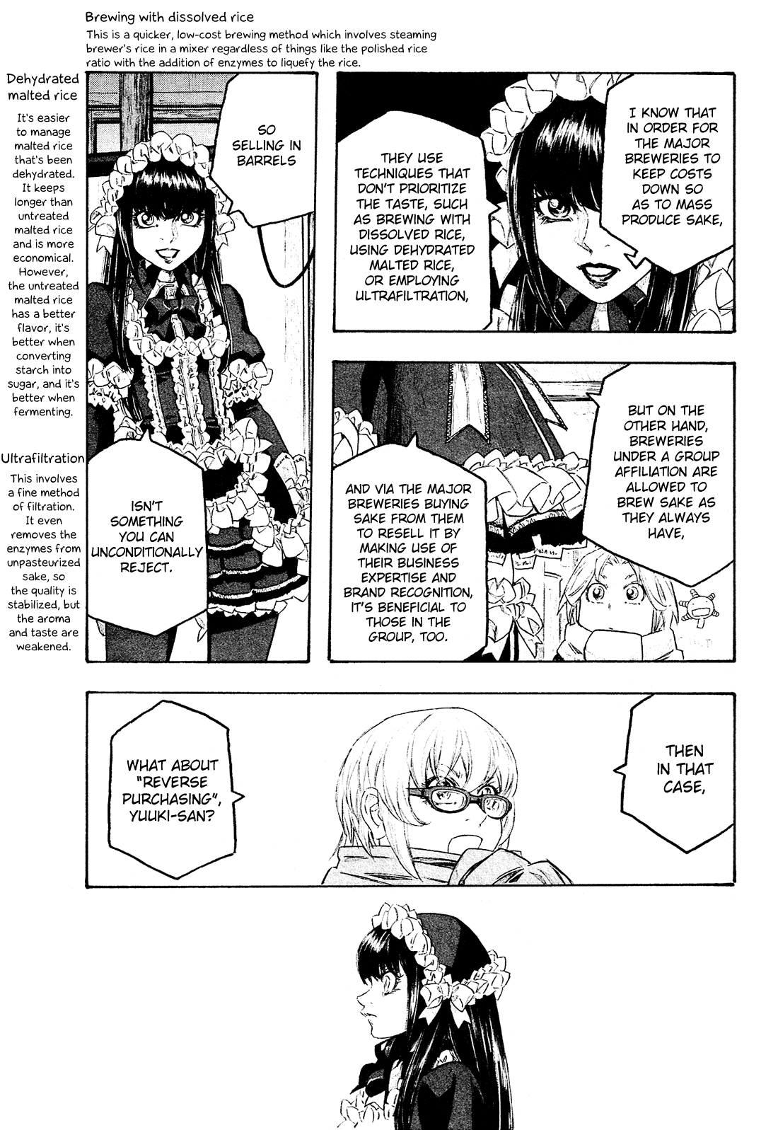 Moyashimon Chapter 140 page 8 - Chapter 140: Wife (tentative) vs. Girlfriend (guy)