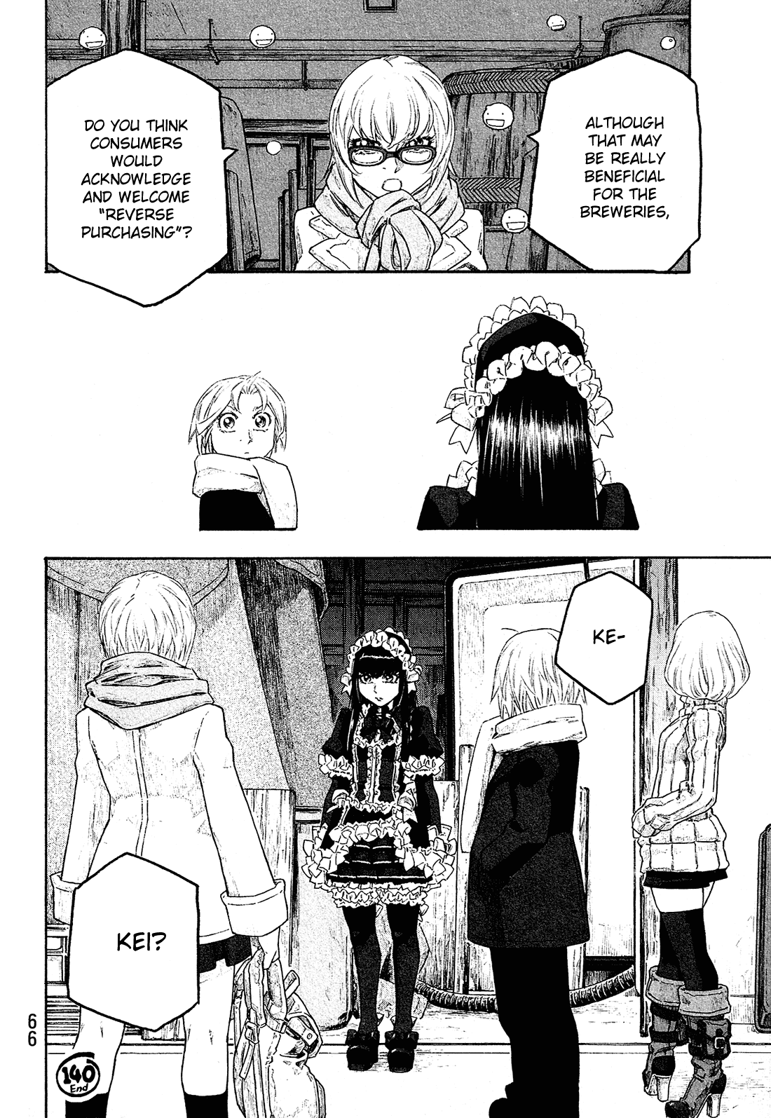Moyashimon Chapter 140 page 9 - Chapter 140: Wife (tentative) vs. Girlfriend (guy)