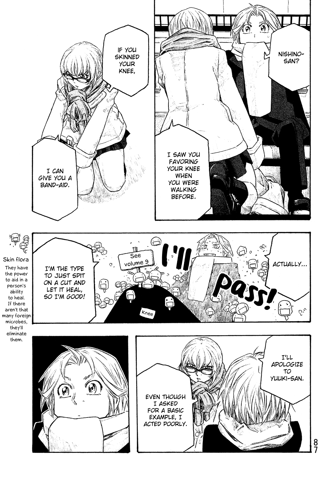 Moyashimon Chapter 142 page 6 - Chapter 142: I Had Thought a Day Like That Would Come Eventually, But It Still Comes as a Surprise by A. oryzae