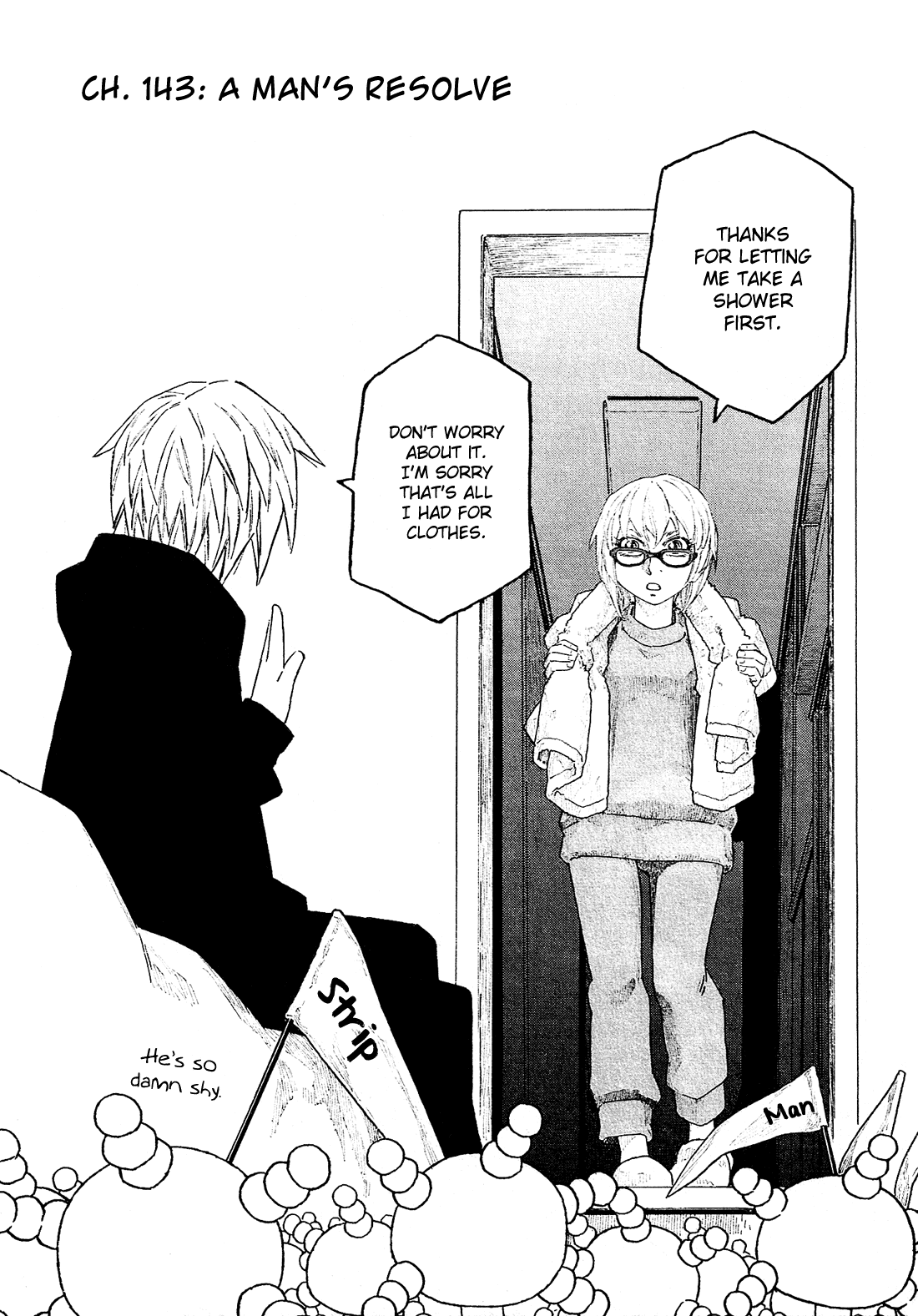 Moyashimon Chapter 143 page 4 - Chapter 143: A Man's Resolve