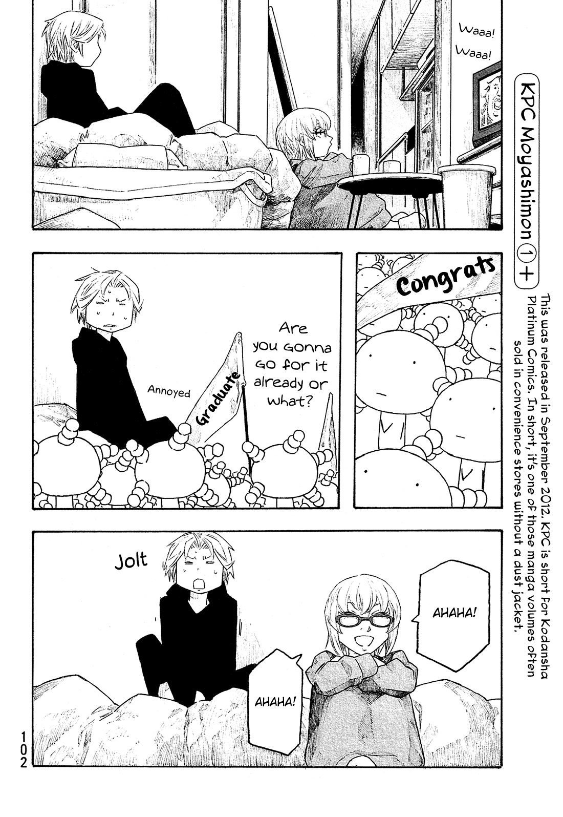 Moyashimon Chapter 143 page 5 - Chapter 143: A Man's Resolve